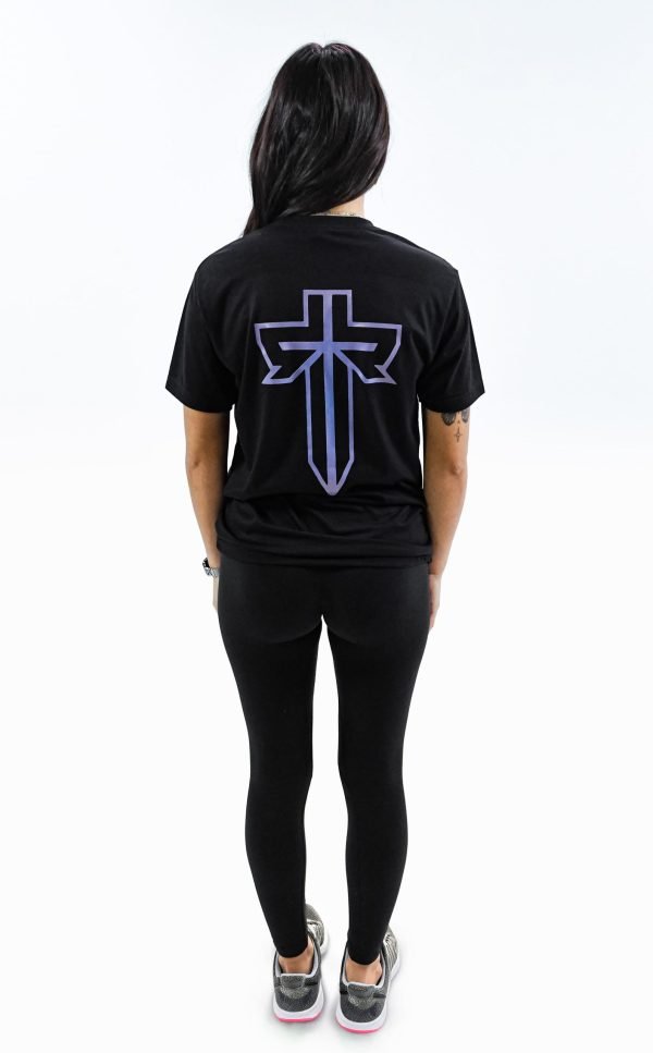 Purple Cross Back
